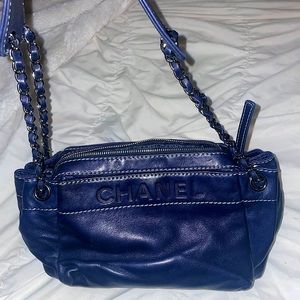 Authentic Lambskin Leather Chanel Lax Bag